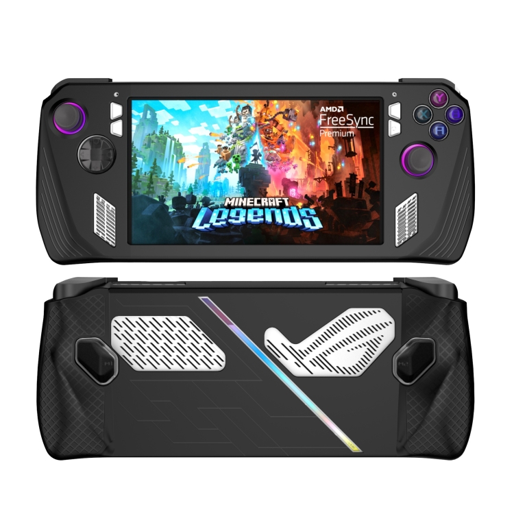 TPU Clear Case for 2023 ASUS ROG Ally Handheld, ROG Ally 7 Accessories  Protective Cover Grip (Clear)