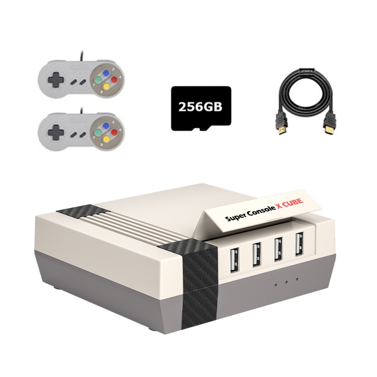 Mame Sece Video Xxx - Super Console X Cube Wired Retro TV Video Game Console Built-in 50+  Emulators,EU Plug 256G 50000+Games