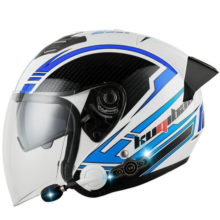 Kuqibao K23S Helmet Bluetooth Earphones 1000m Motorcycle Bluetooth Compatible 2 Person Intercom With
