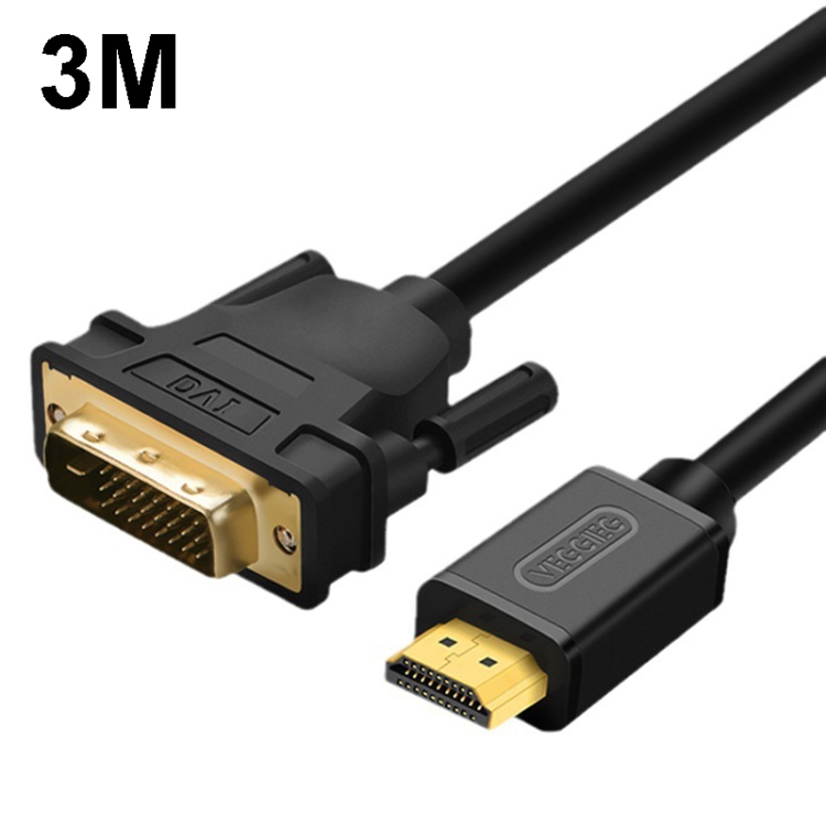 VEGGIEG HDMI vers DVI Computer TV HD Monitor Converter Cable Can ...