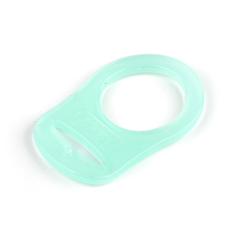10pcs ciuccio fittizio clip adattatore anello bottone stile ciuccio  adattatore fai da te accessori regalo per bambini (C12)