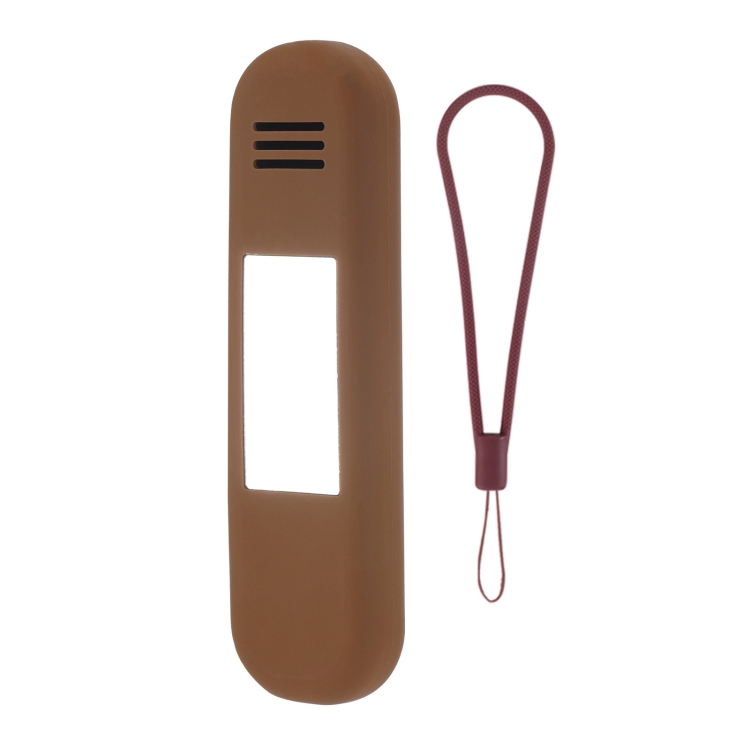 Porta pennelli da trucco da viaggio Scatola portaoggetti per organizer per  pennelli cosmetici in silicone (marrone)