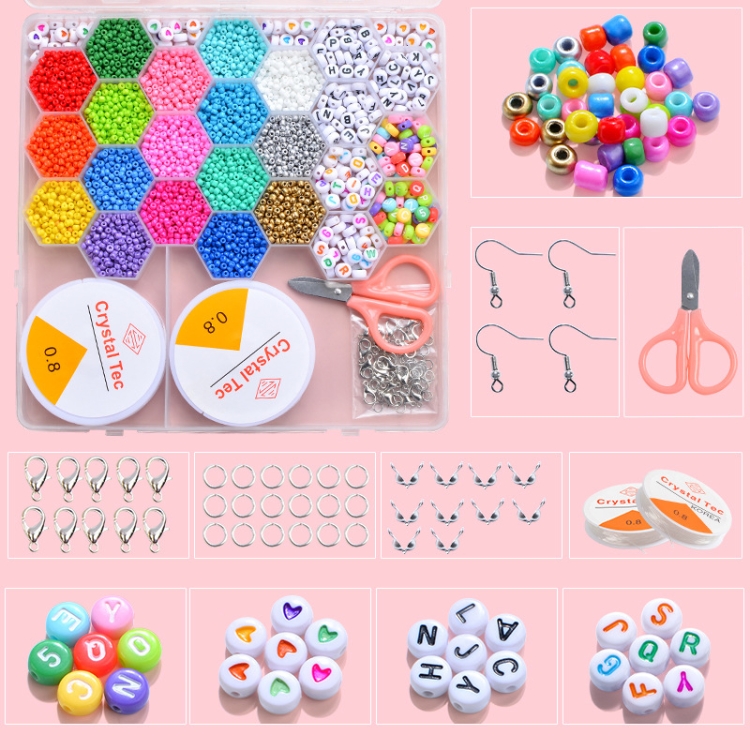 1 Set 8.66inch Diy Bracelet Making Craft Kit, Friendship Bracelet