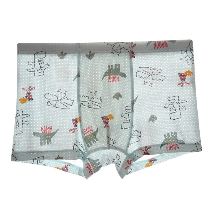 4pcs/Set Young Boys' Weekday Printed Boxer Briefs