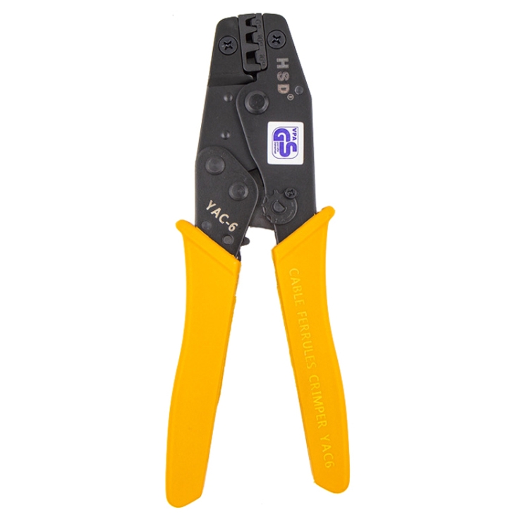 HSD YAC-6 Pressure 6-16mm Square Ratchet Crimping Plier European Tube ...