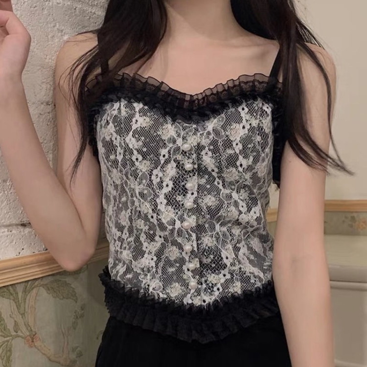 【chesty】Flower Lace Tops chesty】Flower Lace Tops