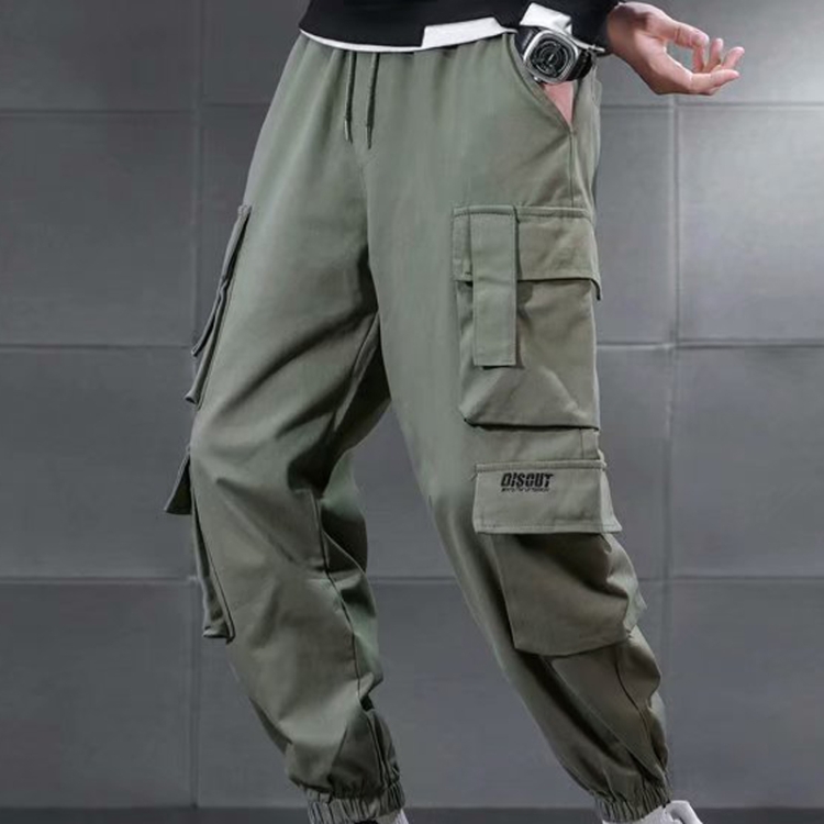 xinqinghao lounge pants men's fashion plus-size loose jeans street wide leg trousers  pants cargo pants blue xxl - Walmart.com