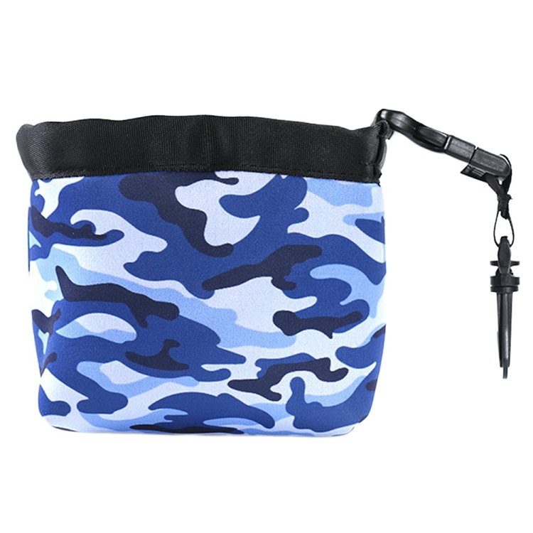 Sac de nettoyage étanche pour balle de golf amovible et portable  (Camouflage)