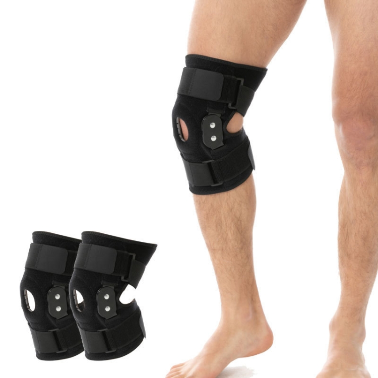 1 par de rodilleras deportivas para lesiones de menisco, funda protectora  de silicona para articulación de