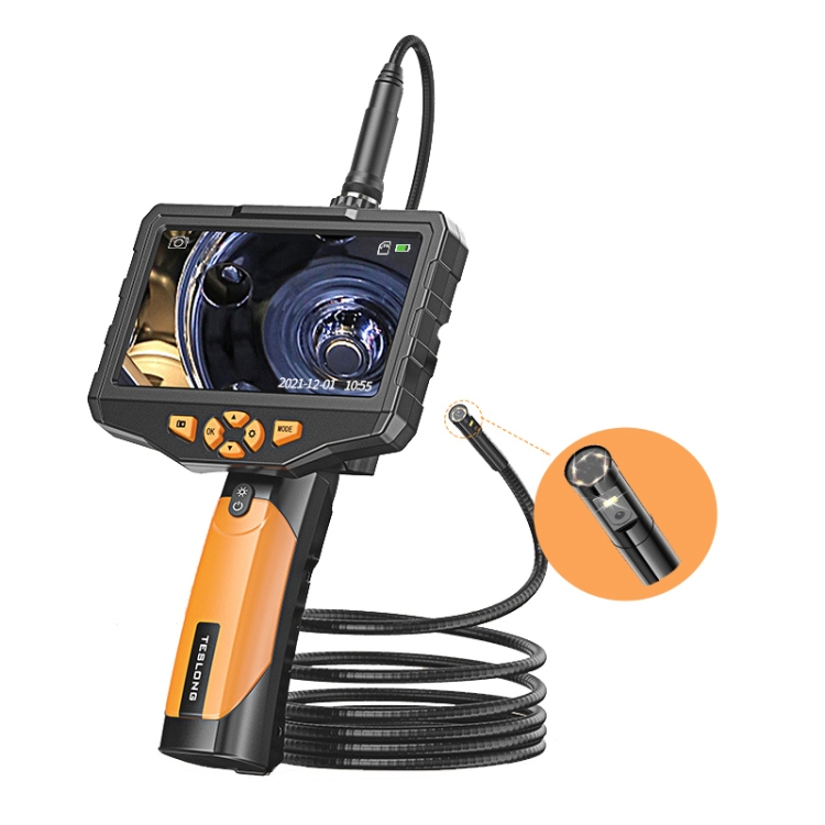 Teslong Inspection Camera with 5 Monitor Ultra-Slim Waterproof