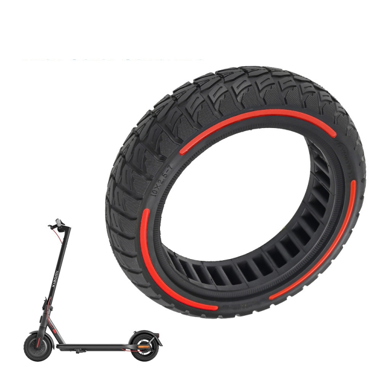 10 Inch 10x2.5 Electric Scooter Off-road Non-slip Solid Tyre 37mm