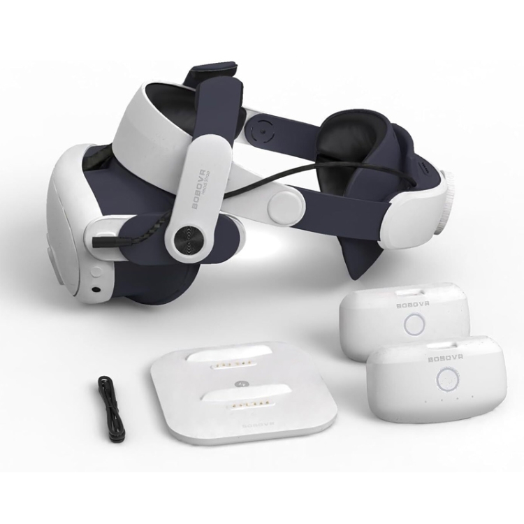 Adjustable Head Strap Bundle for Meta Quest 3 VR Headset VR Accessories