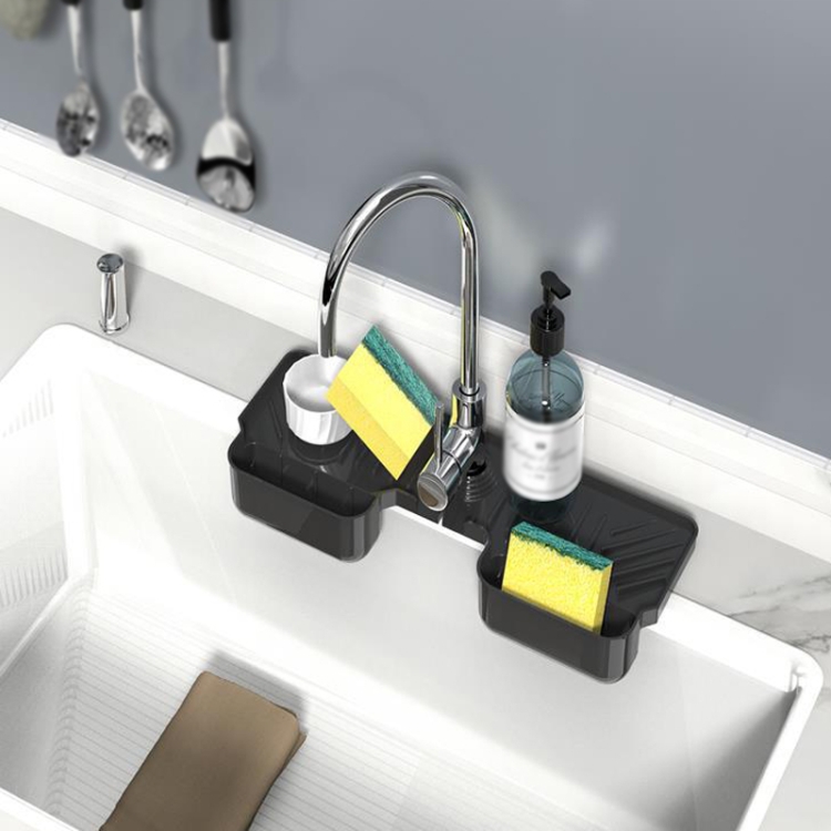 Silicone Drain Mat Kitchen Silicone Sink Faucet Mat Sink Drain Mat Behind  Bathroom Faucet Splashproof Sink Mat