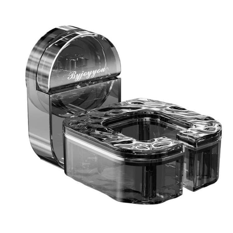 Hair Dryer Storage Rack Bathroom Wall Mounted Suction Cup Swivel