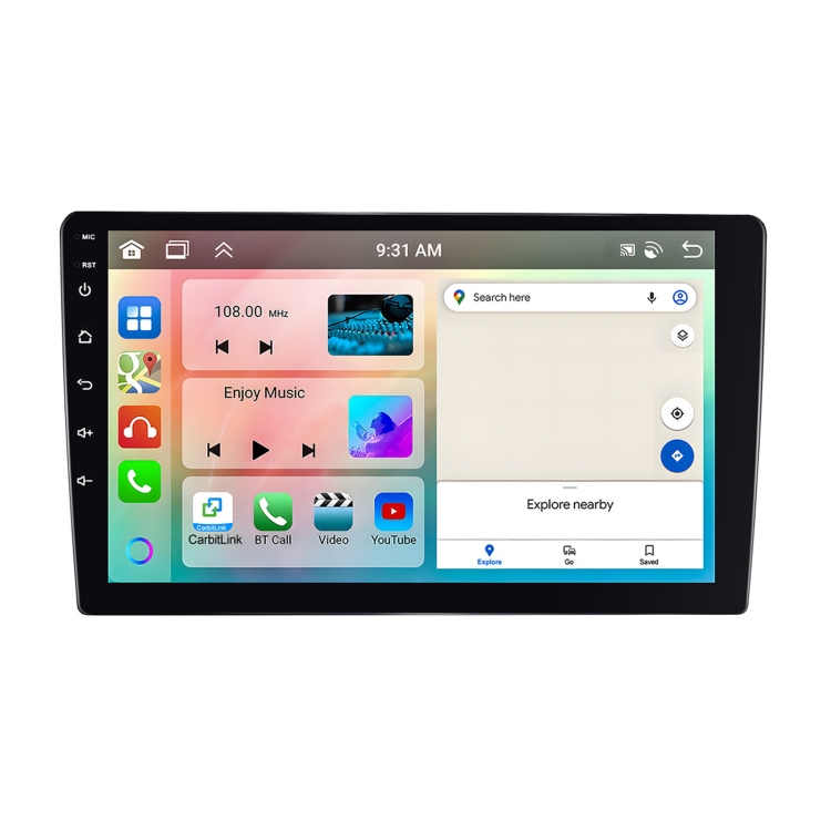 新品】android13 手っ取り早く 大画面 10.1インチ アンドロイドナビ T05