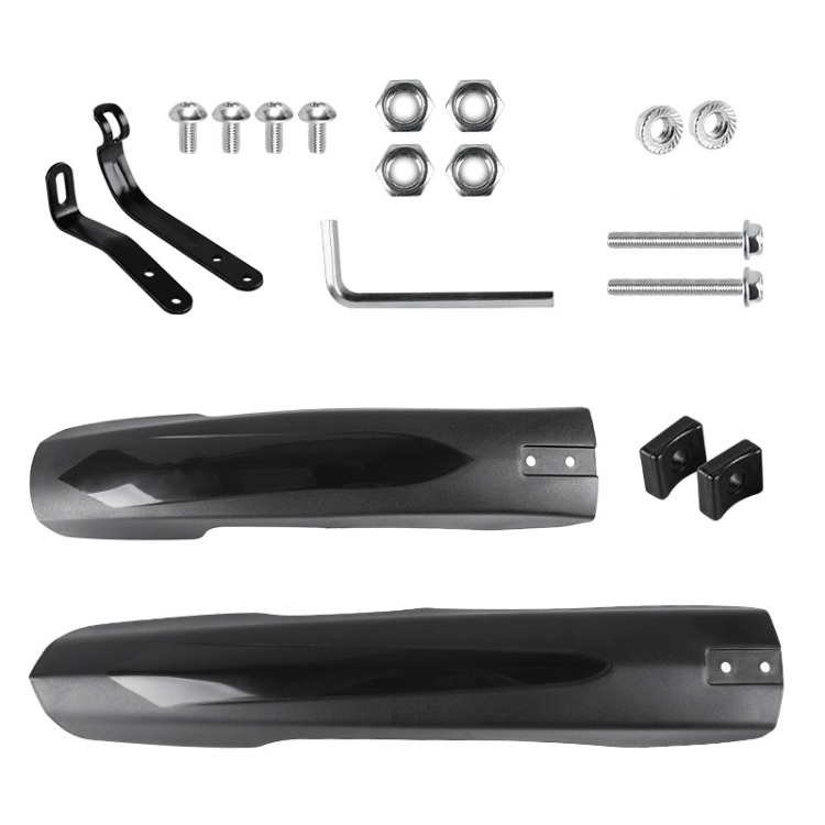 08CY0008 Bike Fenders Set Widen Lengthen Bicycle MTB Front Rear Quick