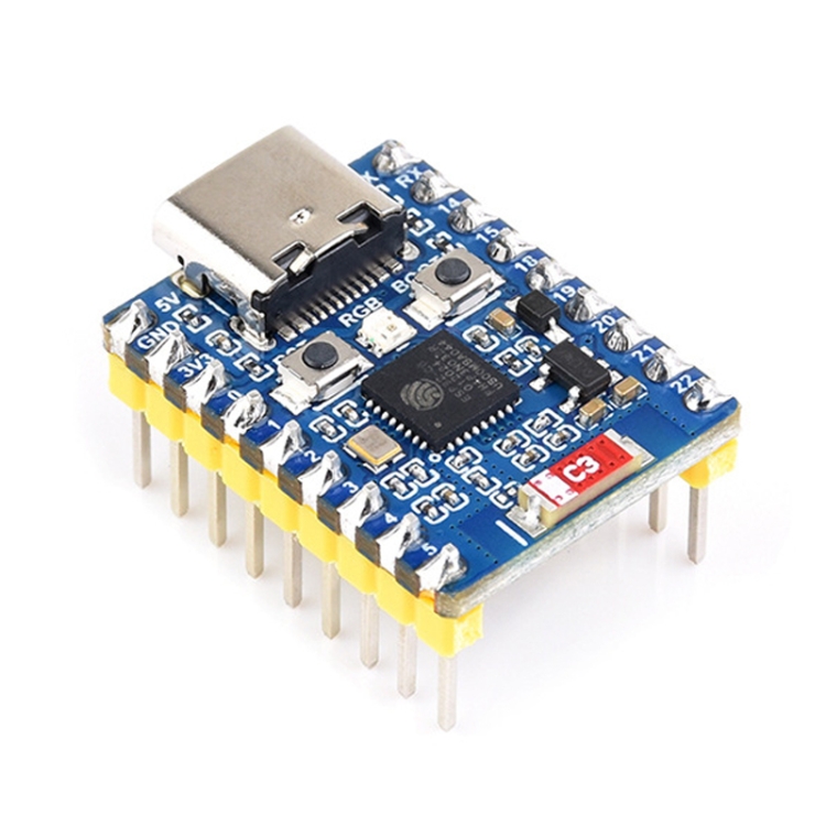 Carte ESP32-C6 Pico – WiFi 6, BLE 5, Zigbee 3.0 & Thread, RISC-V 160 MHz, Compatible Raspberry Pi Pico HATs