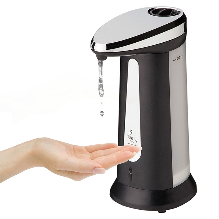 Acier Inoxydable libre automatique sans bain Cuisine Distributeur de savon 