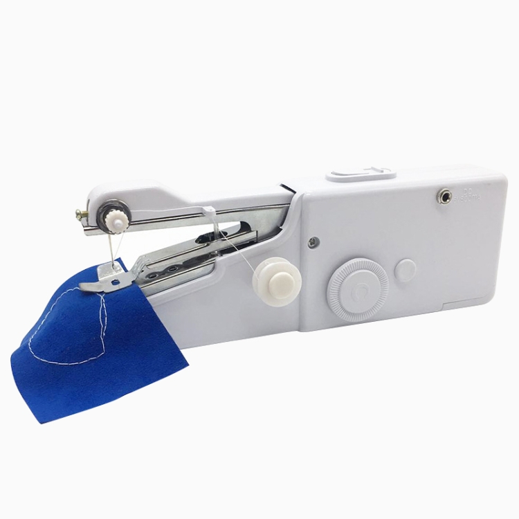 Máquina de coser de mano portátil Mini bolsillo portátil de tela de ropa