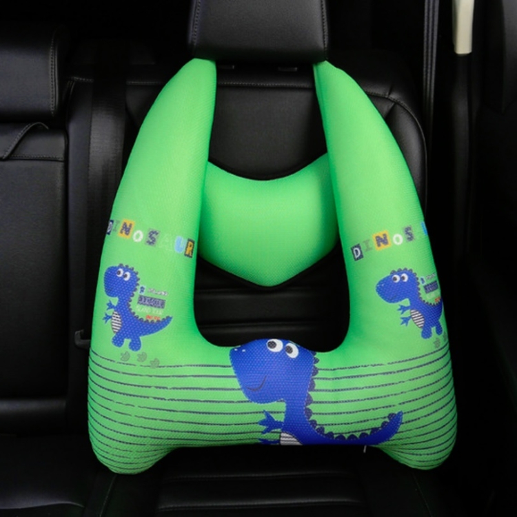 Auto Schlafkissen Kinder Nacken Kissen Sicherheitsgurt Umarmung Autozubehör  Zufällige Farbe, Stil: Netzkissen + Kopfstütze