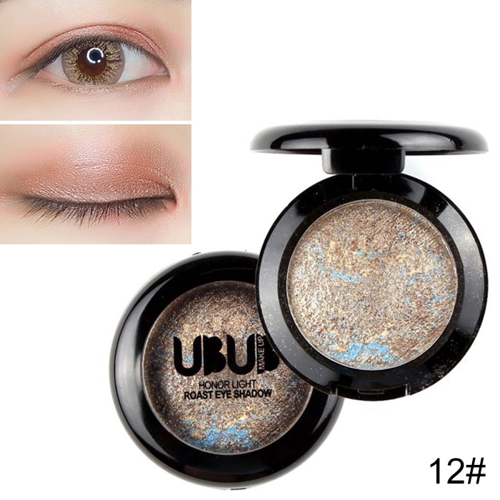 UBUB 3 PCS Paleta de sombras de ojos Nude profesional maquillaje Sombra de  ojos mate (12