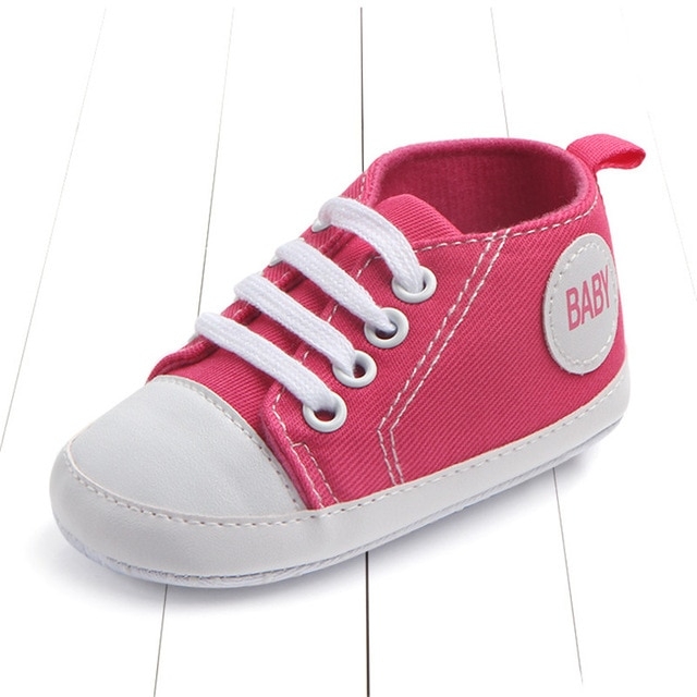 3 pares de zapatillas deportivas clásicas de lona para bebés recién nacidos, niños y