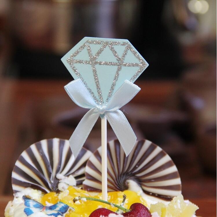 Blue Jean Denim and Diamond Celebration Tier Cake – Tiffany's Bakery
