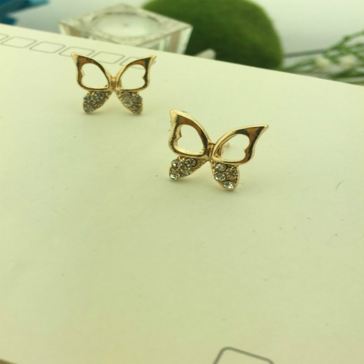 Simple elegant clearance gold earrings