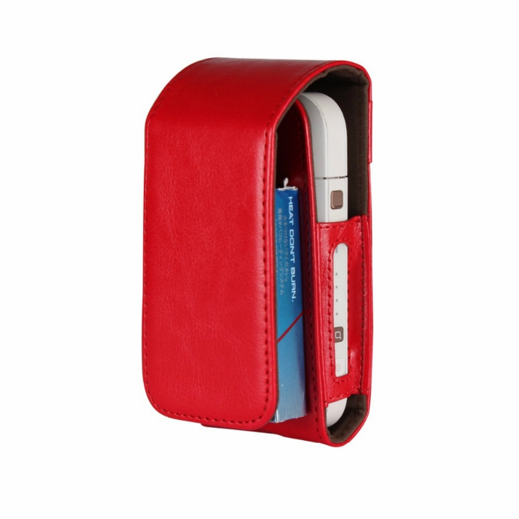 Portable Mini Bag for IQOS for IQOS 2.4 Plus Universal Case Cover  Protective Pouch(Red)