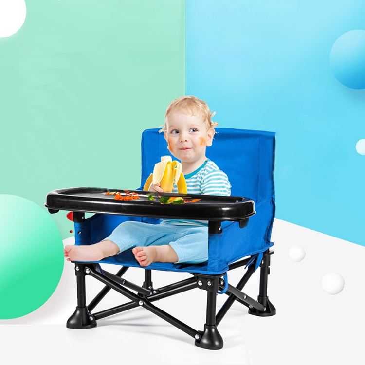 Silla y mesa de comedor para niños de 0 a 3 años, silla plegable portátil de