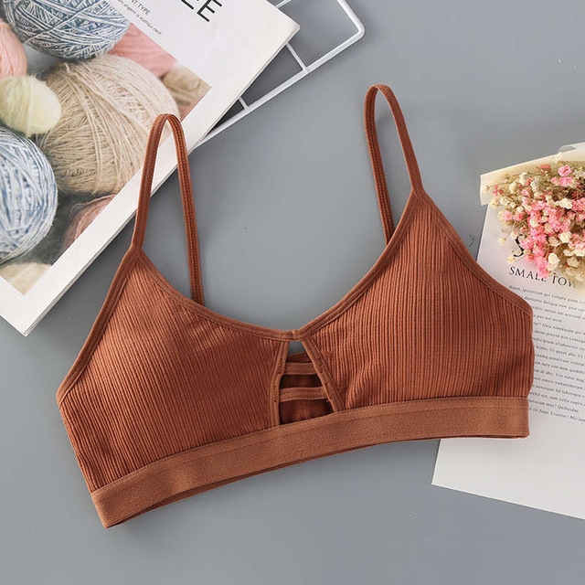 Hollow Out Breathable Ultra-Thin Comfortable Women Cotton Bras