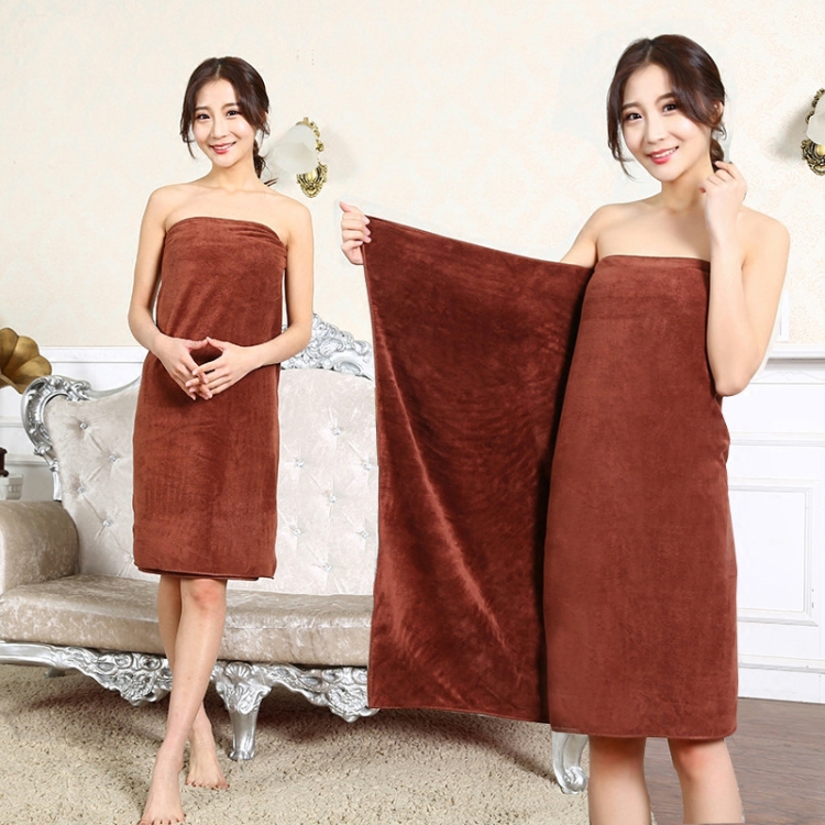 1 Pc Women Home Textile Towel Robes Bath Wearable Stripe Towel Dress Girls Fast 