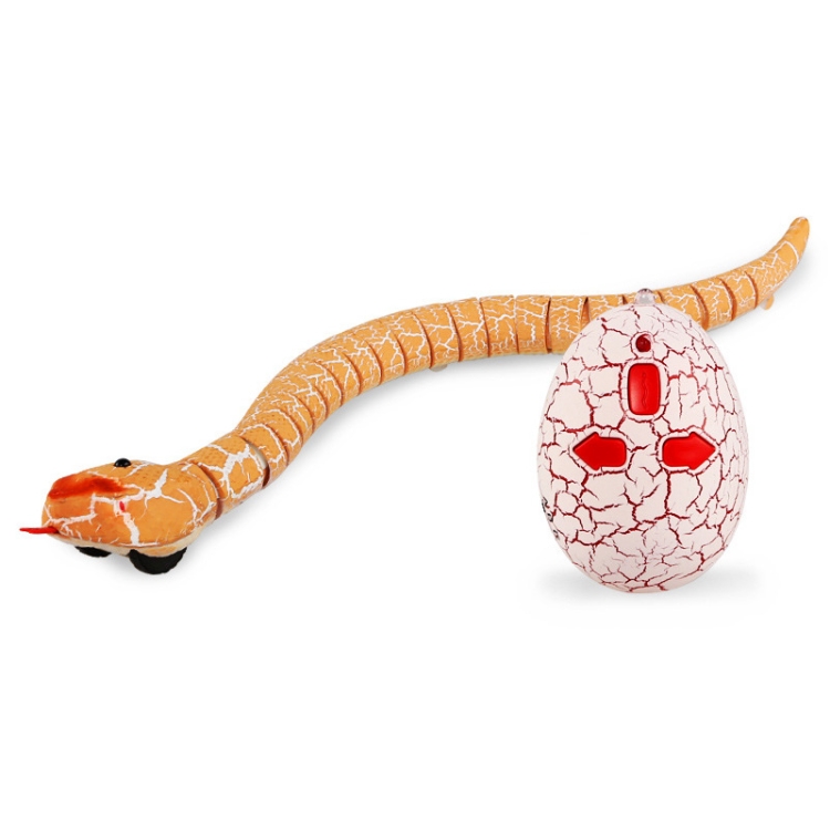 Tricky Funny Toy Telecomando a infrarossi Spaventoso serpente inquietante,  dimensioni: 38 * 3,5 cm (arancione)