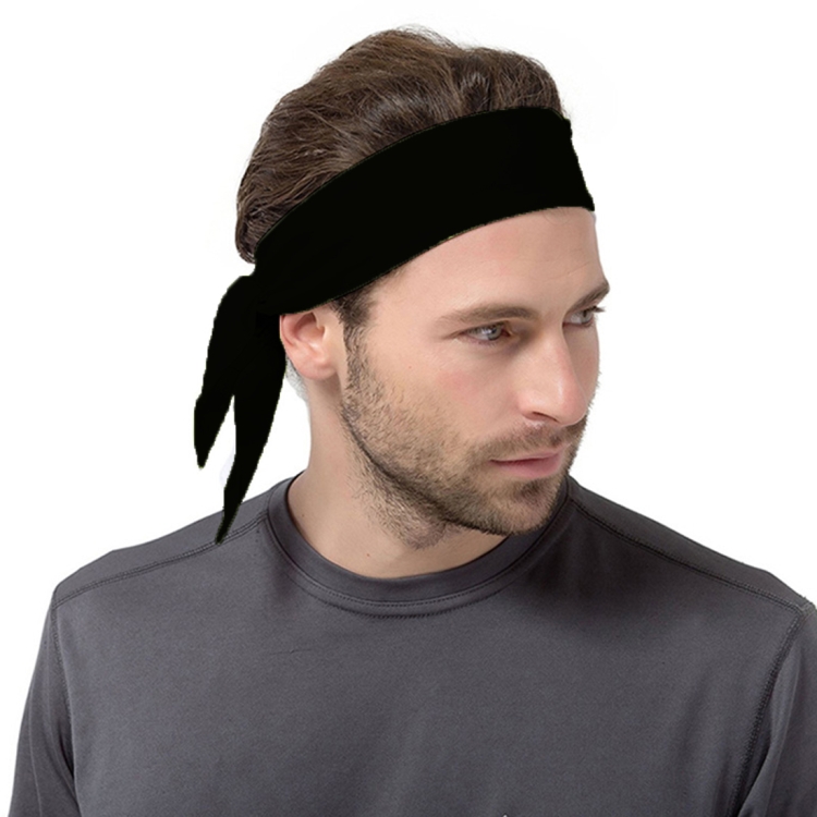 Unissex Sweat Wicking Exercício Stretchy Yoga Gym Bandana Headband  Sweatband Head Tie Lenço Wrap, Tamanho: 1