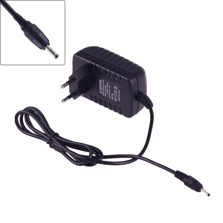 Alimentatore Caricabatterie 12V 1.5A Per Acer Iconia Tab W3-810, A100, A101 - ComSys, Nero