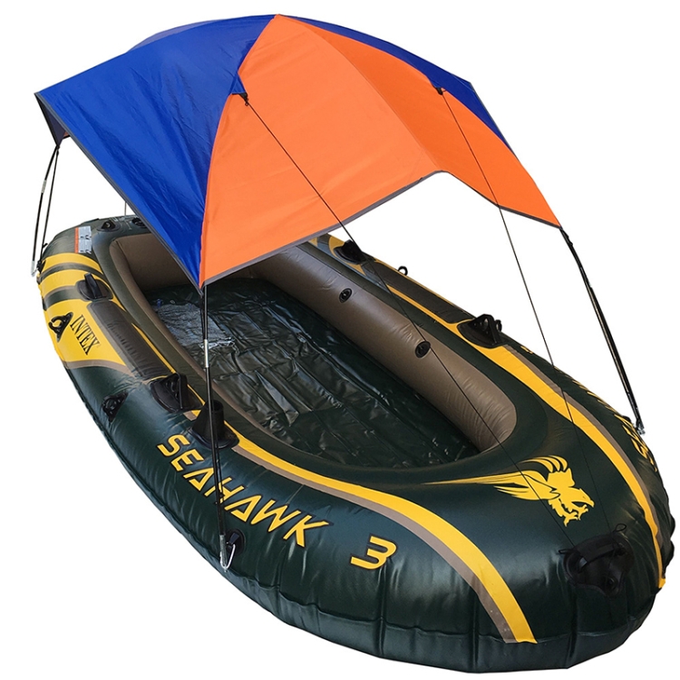 Kayak Boat Canoe Sun Shade Canopy for Single Person Removable Foldable  Kayak Canoe Shade Cover Rain Shelter Boat Accessories