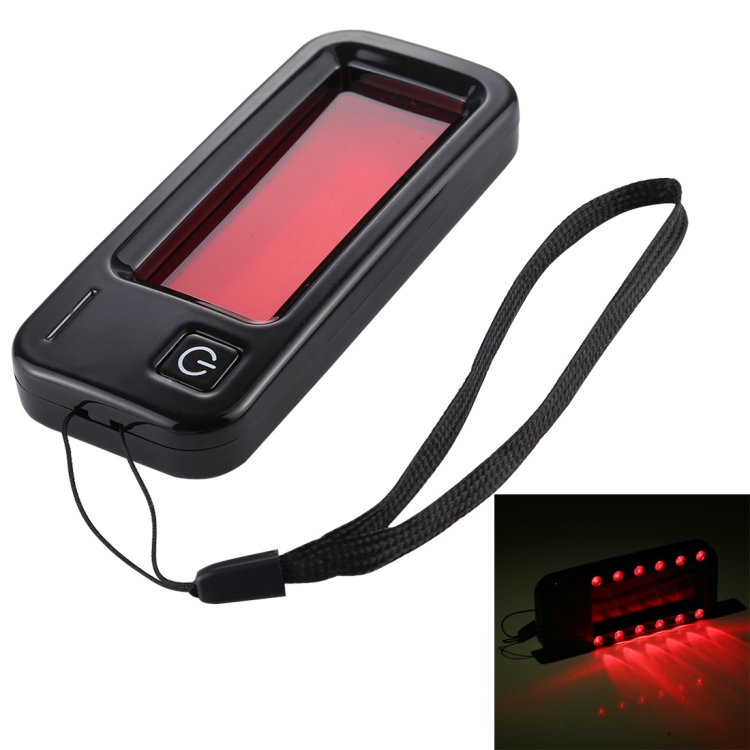 Detector de escaneo de búsqueda de lentes de forma rectangular con luz  infrarroja y cordón