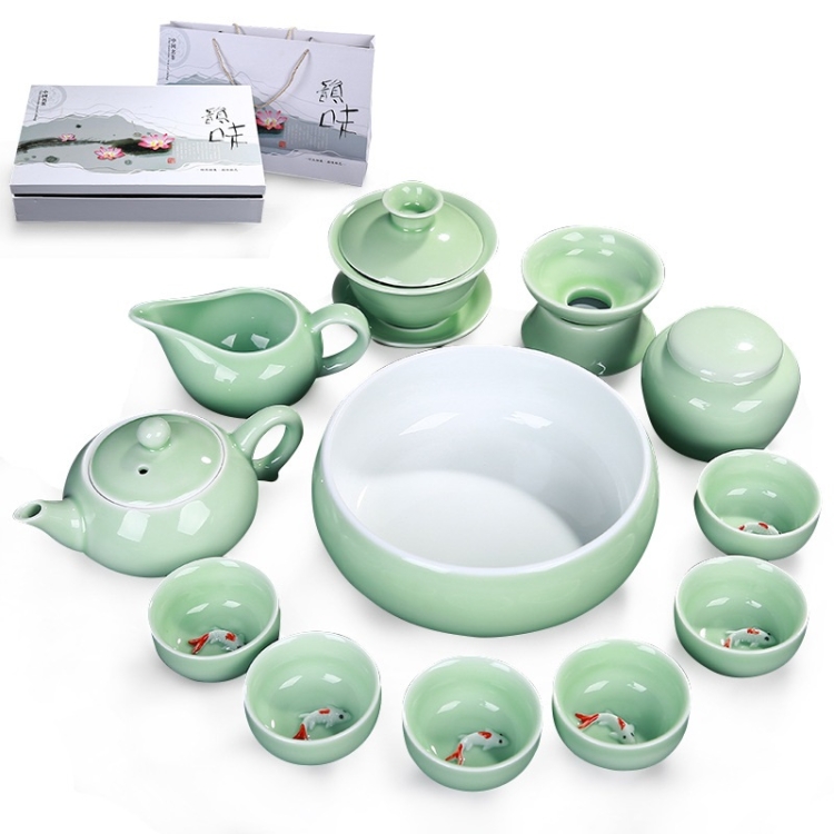 Automatische Steinmühle Typ Chinesische Kung Fu Teekanne Set Herstellung Set Gly