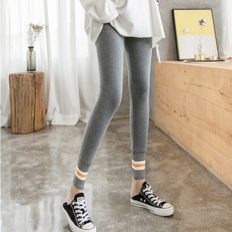 Leggings, ropa de primavera y otoño, moda para madres, pantalones para  mujeres embarazadas, pantalones delgados (Color: