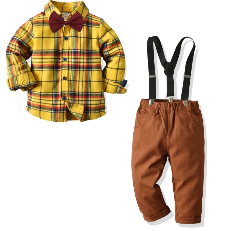 Check cotton shirt - Boys | MANGO OUTLET Slovakia