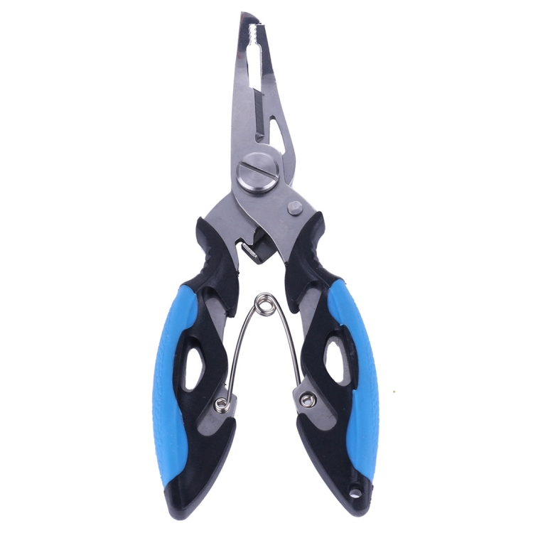 HENGJIA QT013 Multifunctional Stainless Steel Jaw Fishing Pliers Scissors  Hook Removal Tool Line Cutter Fishing Tackle