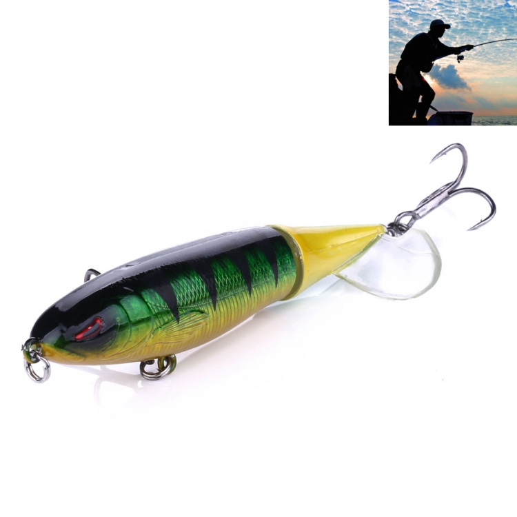 HENGJIA PE018 10cm/13g Propeller Tractor Shaped Hard Baits Fishing Lures  Tackle Baits Fit Saltwater and