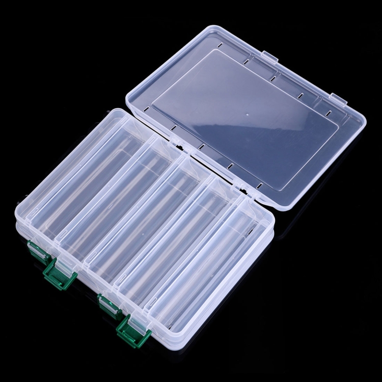 HENGJIA qt081-3 Five Grid Double-Sided Sub-box Tool Box Double Layer Multi-function  Storage Box Fishing Tackle Box