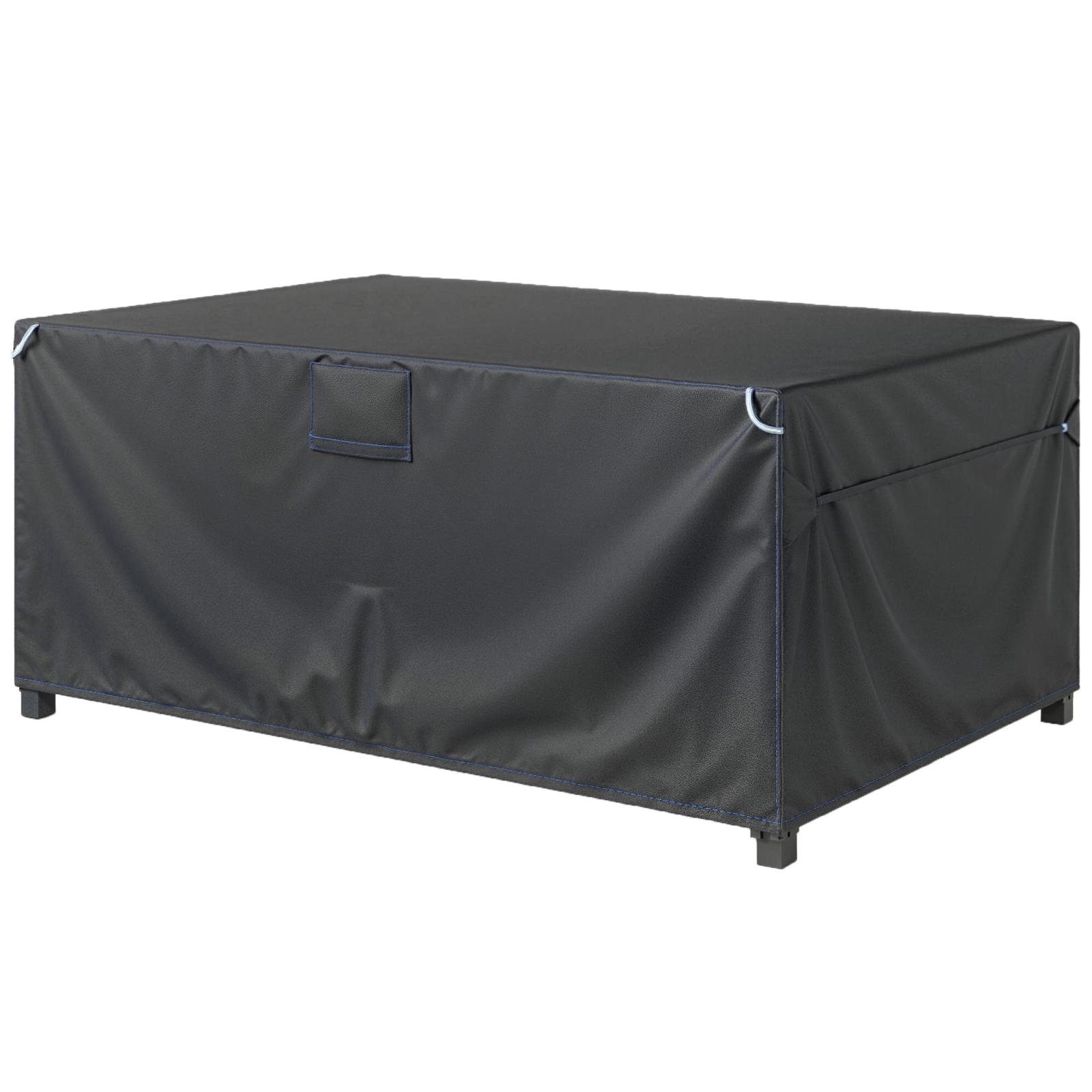 [EU Warehouse] Garden Furniture Cover – Winter-proof, Waterproof, Windproof, UV-resistant – 420D Oxford Fabric – 180x120x74cm – Black - Shopkiz.com