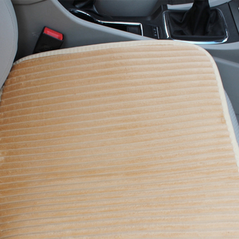 Backless Short Plush Cushion (Colour: Cream color) - Shopkiz.com