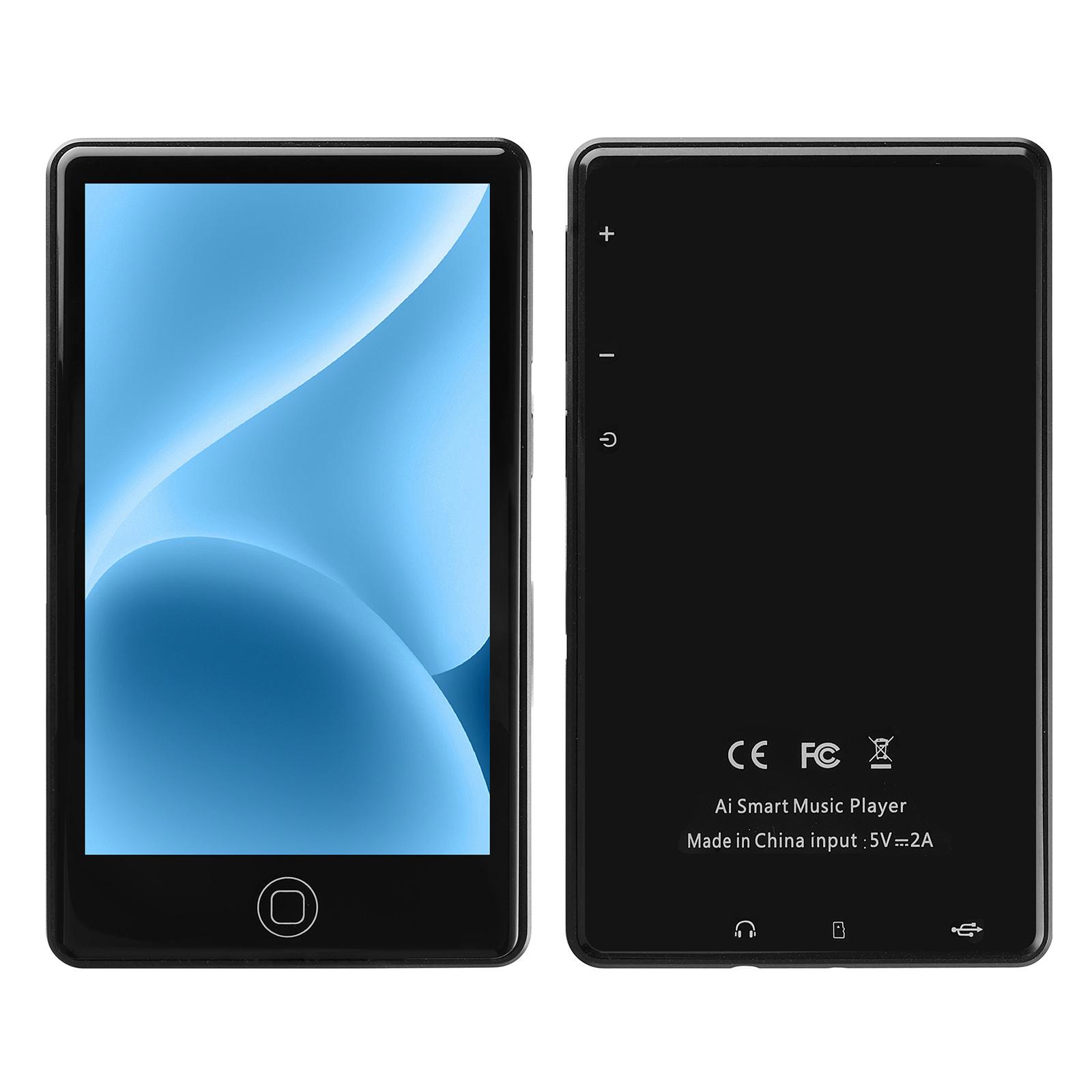 UNIWA MP004 4.0 inch IPS Screen Android 14 AI Smart Music Player Mini Tablet PC 4GB+64GB (Black) - Shopkiz.com