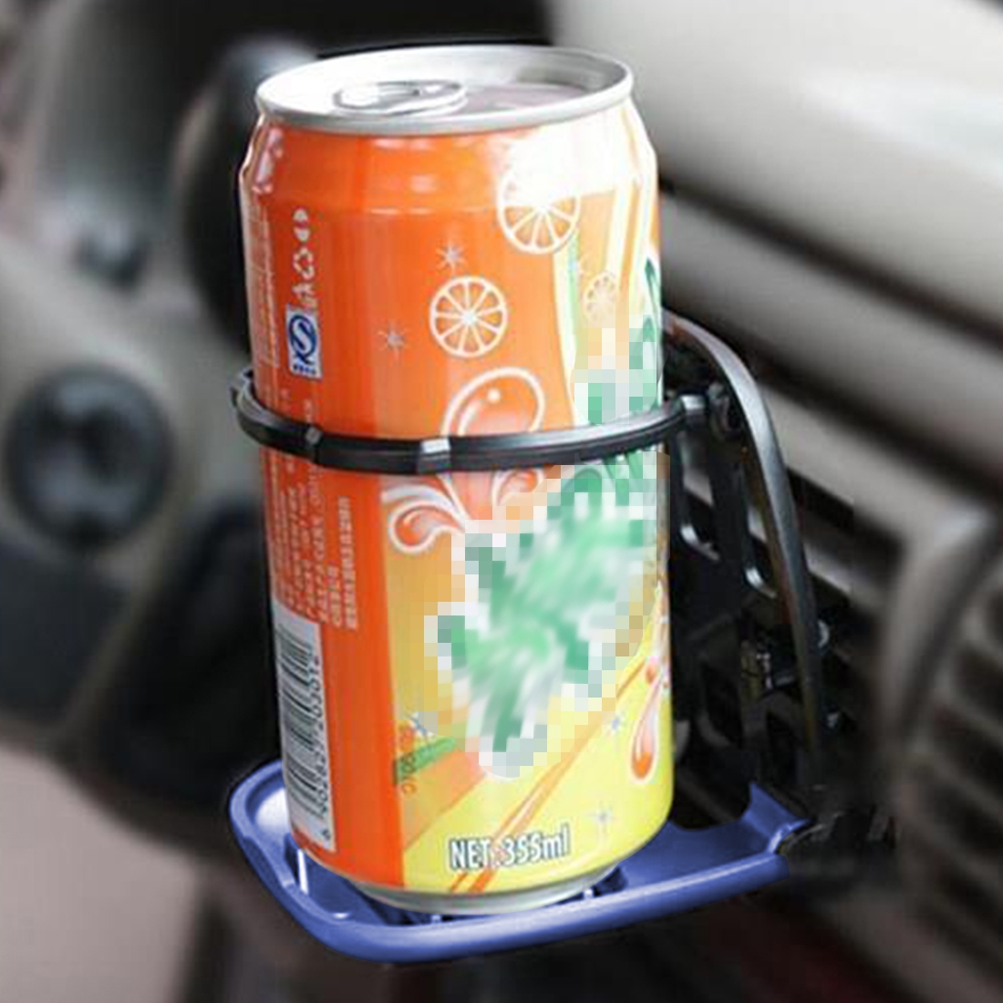 SHUNWEI SD-1010 Foldable Auto Car Air Vent Outlet Beverage Cup Drink Bottle Holder Stand Mount(Blue) - Shopkiz.com