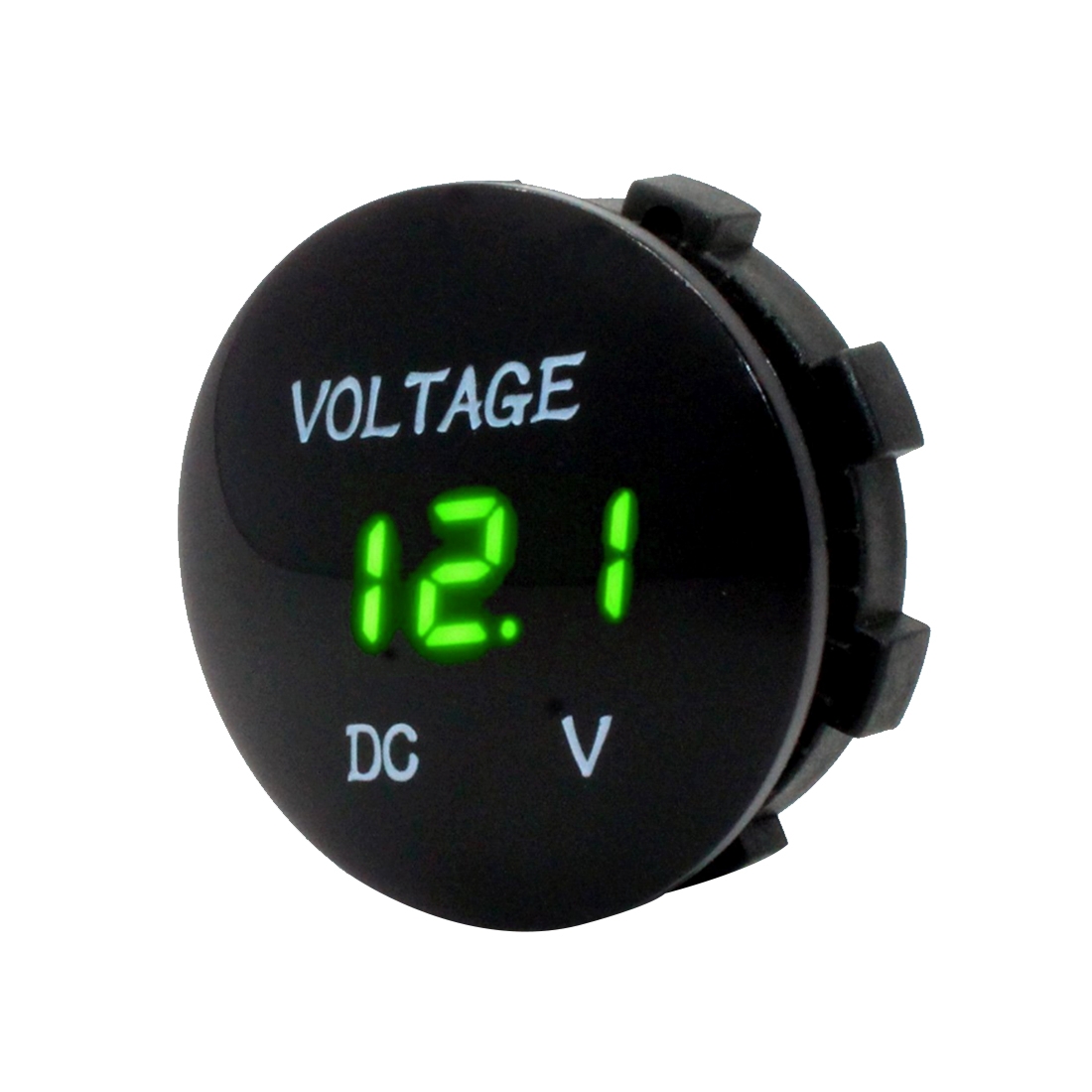 Universal Digital Display Waterproof LED Voltage Meter for DC 12V-24V Car Motorcycle Truck(Green) - Shopkiz.com