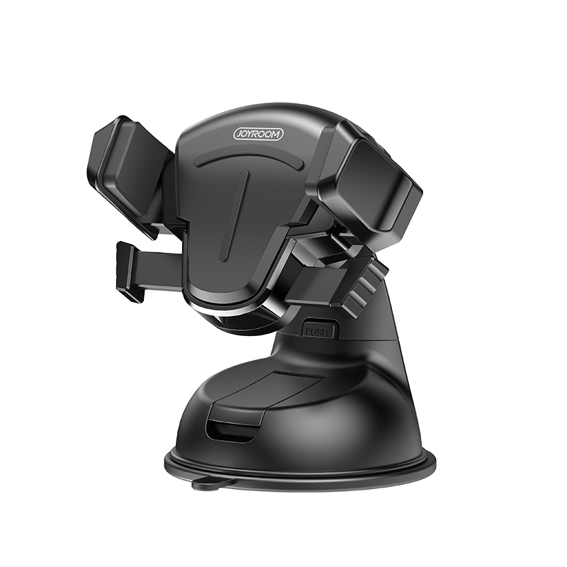 JOYROOM JR-OK2 T-type Car Silicone Suction Cup Phone Holder (Black) - Shopkiz.com