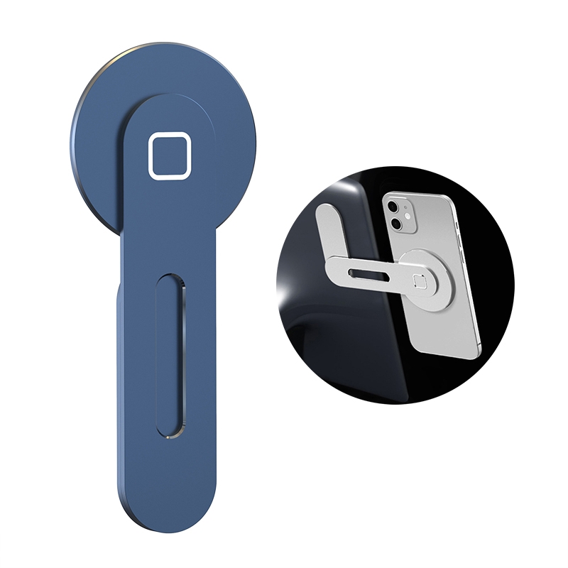 Central Control Screen Hidden Magnetic Car Phone Holder (Blue) - Shopkiz.com